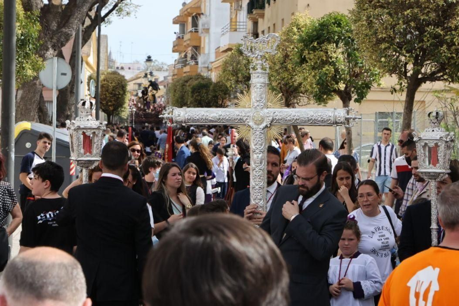 Las imágenes de regreso de las hermandades de la Sed, Candelaria, Paz y Clemencia a sus templos
