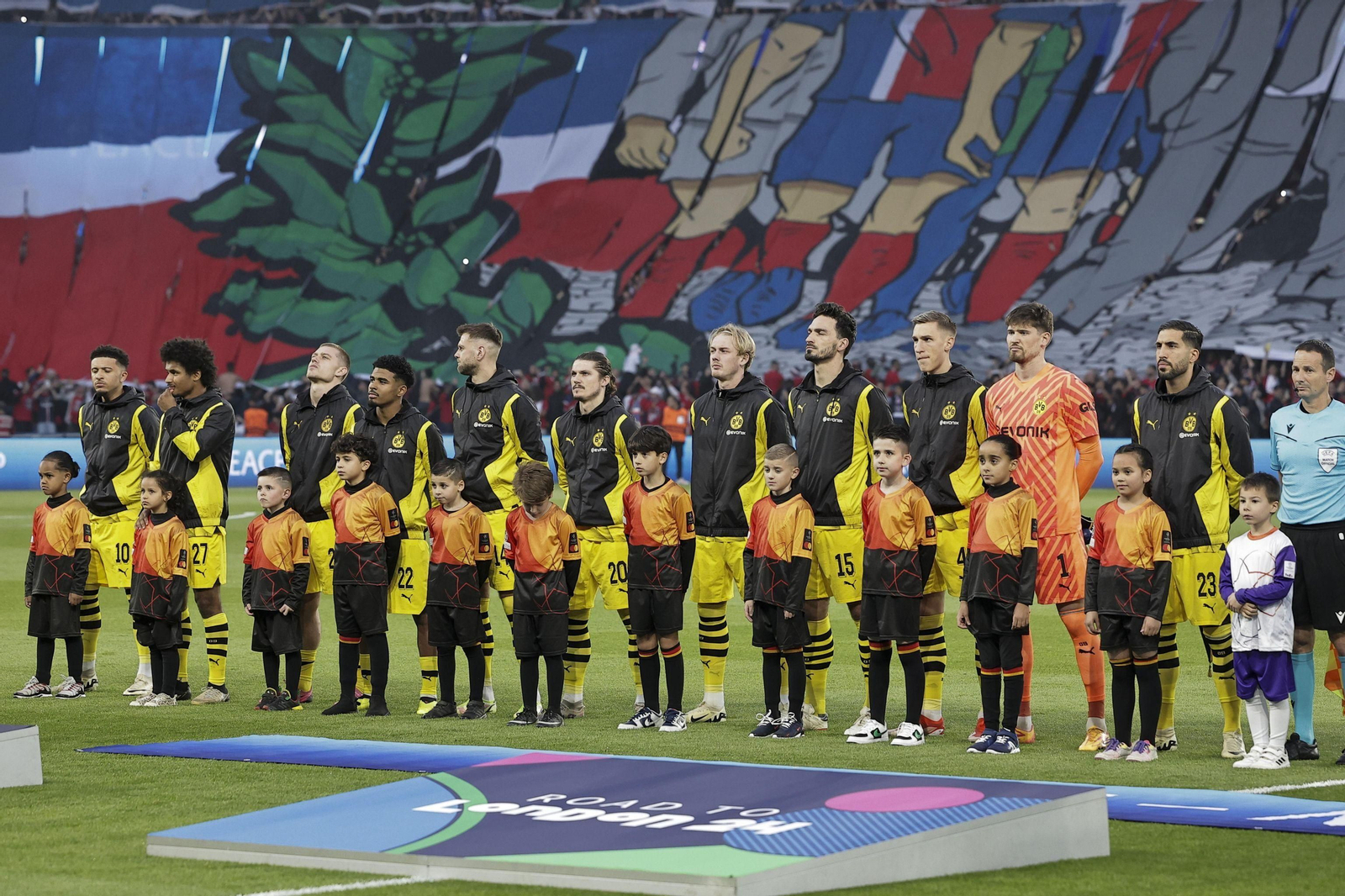 Las fotos del PSG - Borussia Dortmund