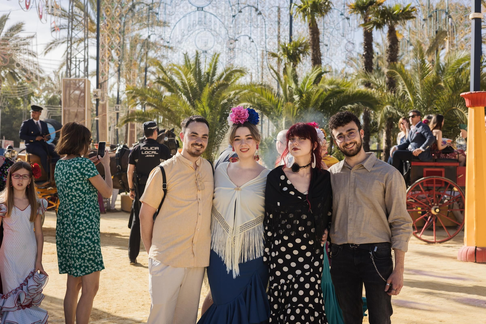 Búscate en las fotos del martes en la Feria de Jerez 2024