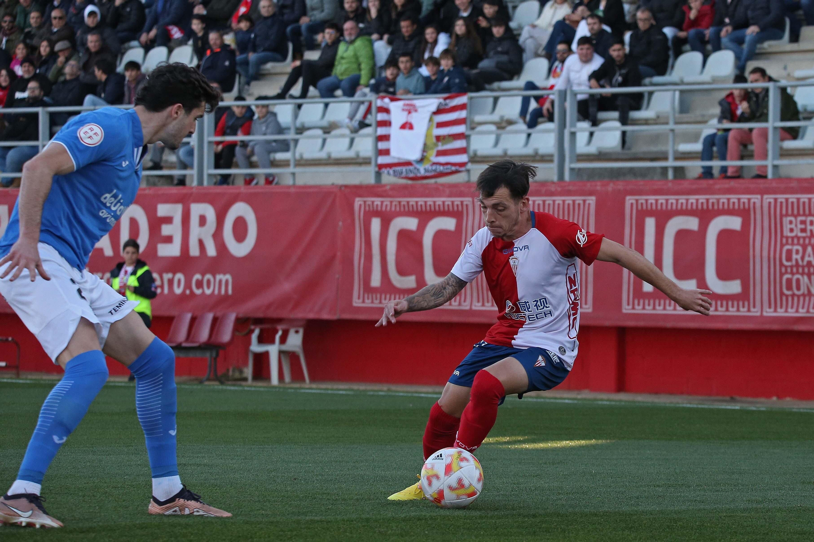 Álvaro Romero, en el Algeciras-Fuenlabrada.
