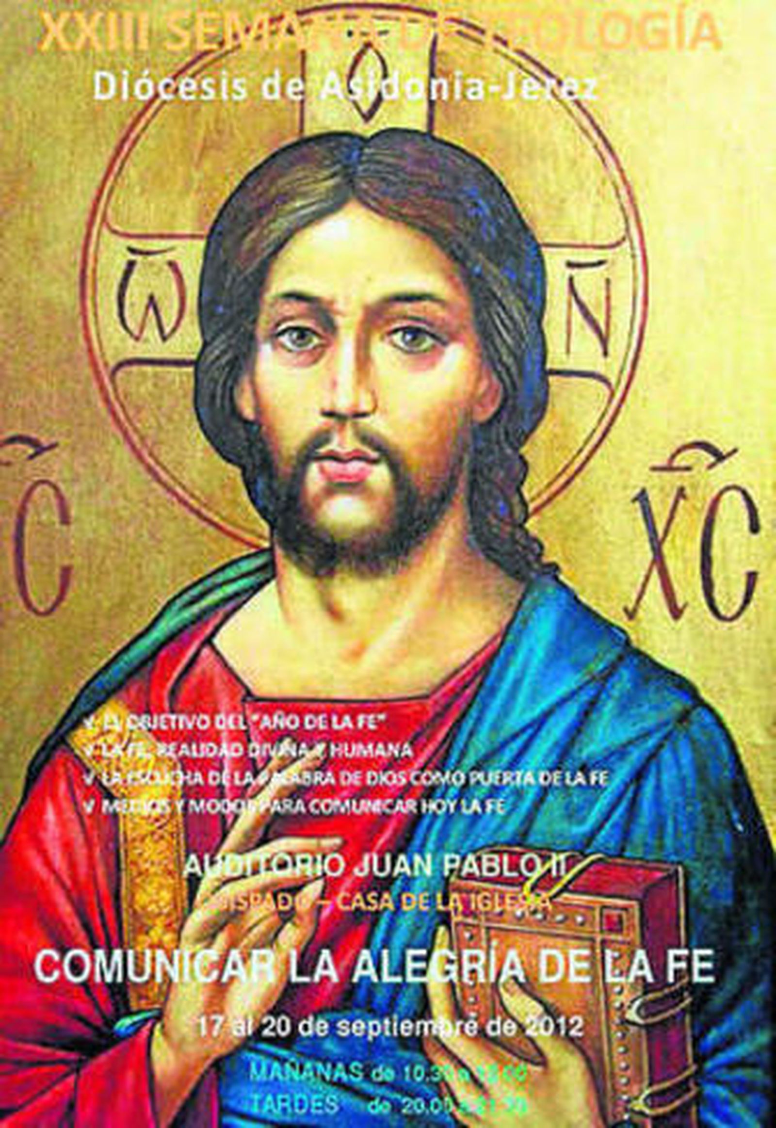 Cartel de la Semana de Teología.