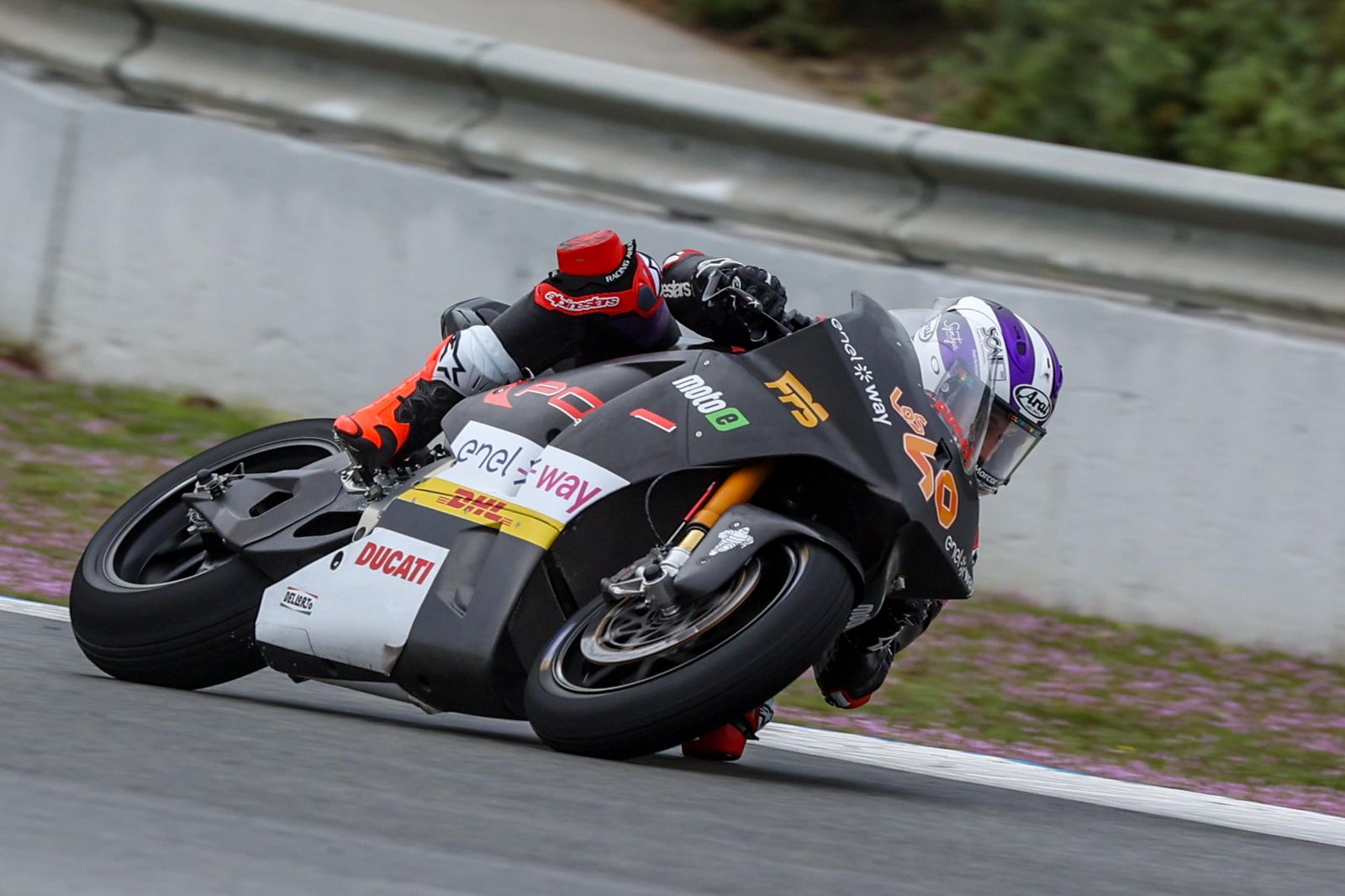 Mattia Casadei lideró la segunda de las tandas de este miércoles.