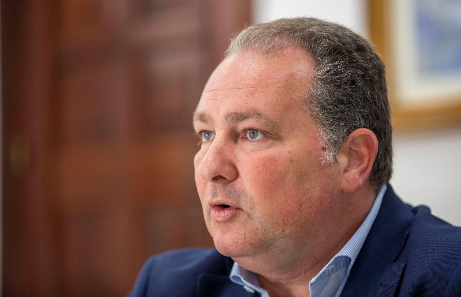 El presidente de la Diputación de Huelva, David Toscano.