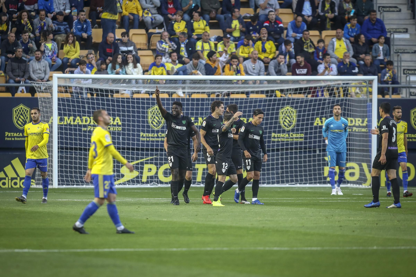 Alfred N'Diaye celebra su tanto en Carranza.