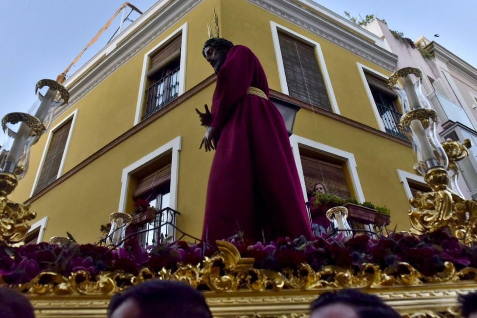 Las imágenes del  Vía Crucis extraordinario del Señor de la Paz del Carmen