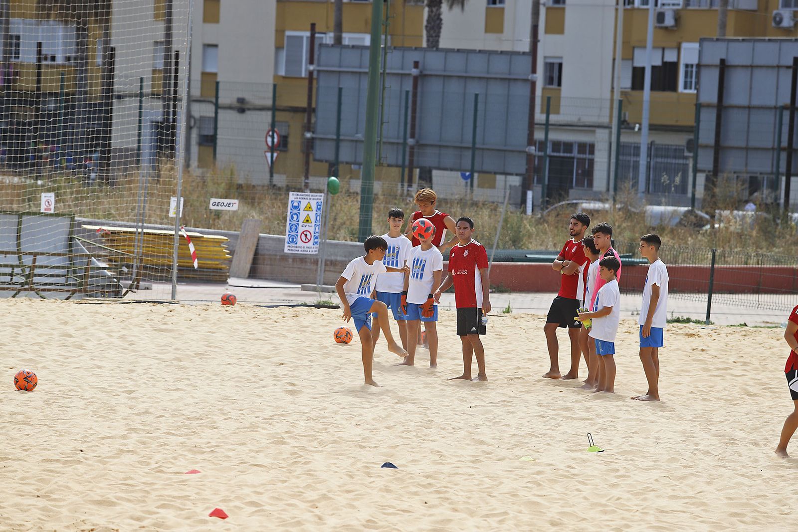 Imágenes del Campus Recreativo de Huelva Fútbol Playa