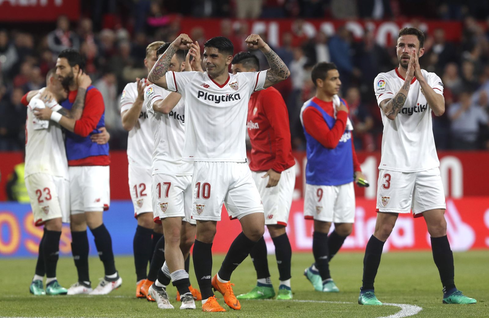 El Sevilla-Real Sociedad, en imágenes