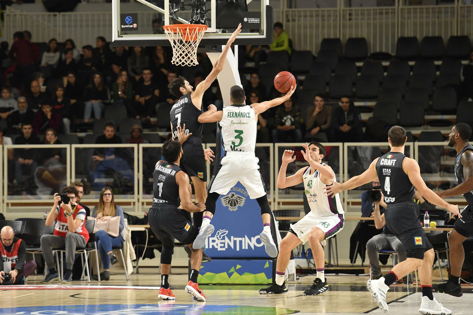 Las fotos del Trento - Unicaja