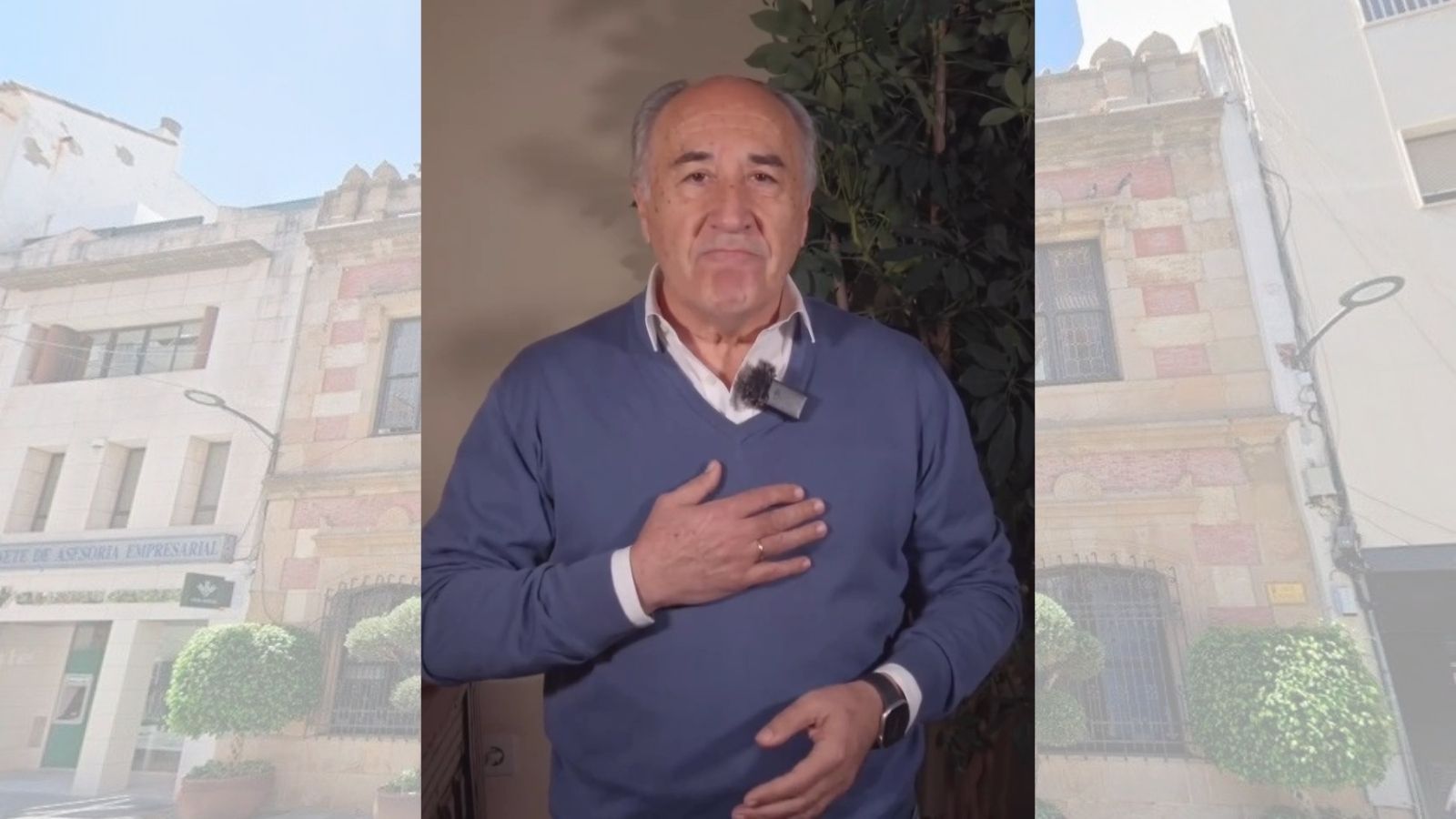 José Ignacio Landaluce, en el vídeo de reacción al archivo de la denuncia del PSOE.