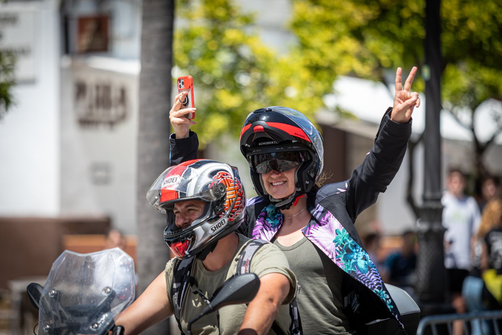 Imágenes de la motorada en El Puerto