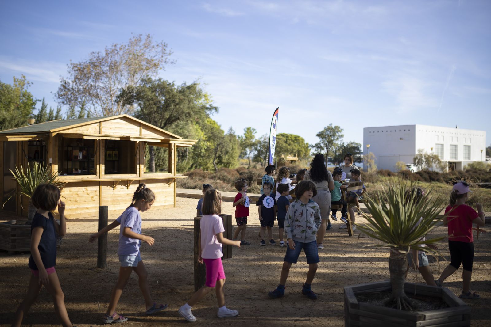 Imágenes de la clausura de la Escuela de Exploradores en Marismas del Odiel