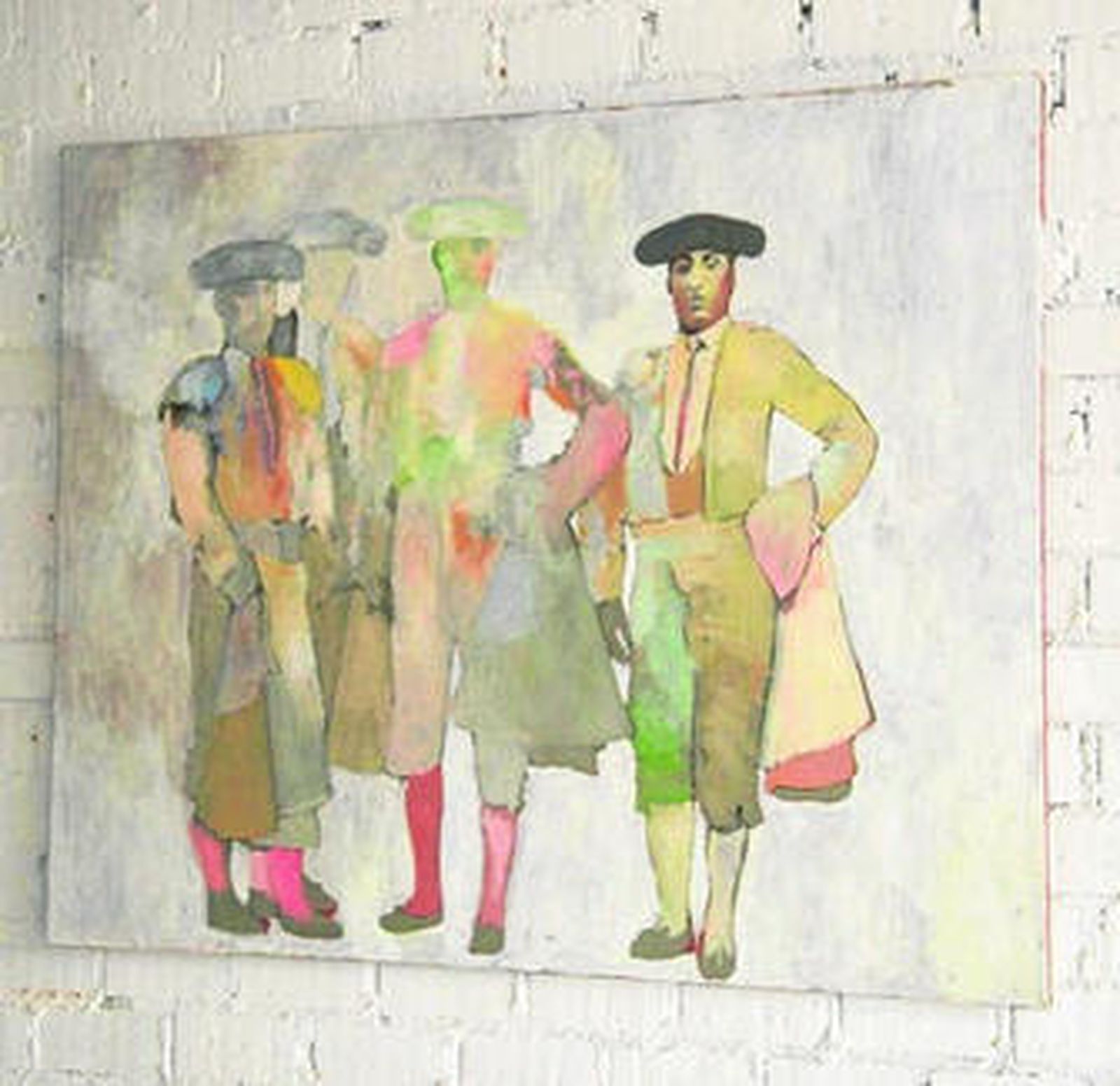 Una de las obras que Rodríguez expone en la galería de Nando Argüelles.