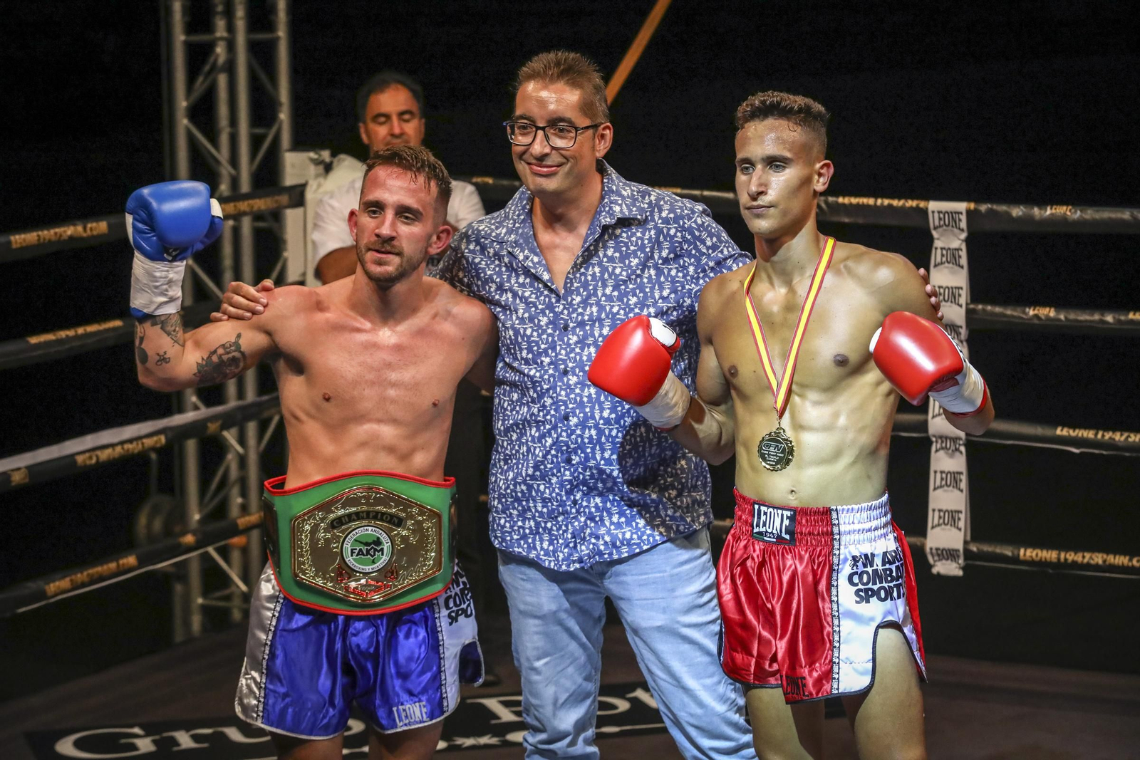 Imagenes de la velada de muay thai, Cádiz Fight Night 2