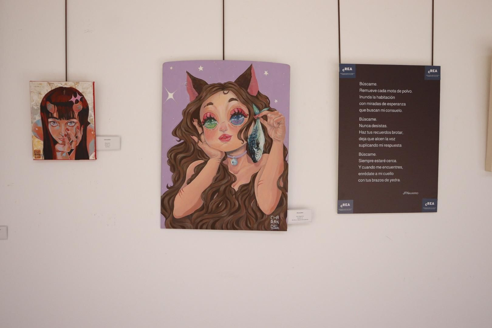 Las imágenes de la exposición del colectivo cultural cREA en Córdoba