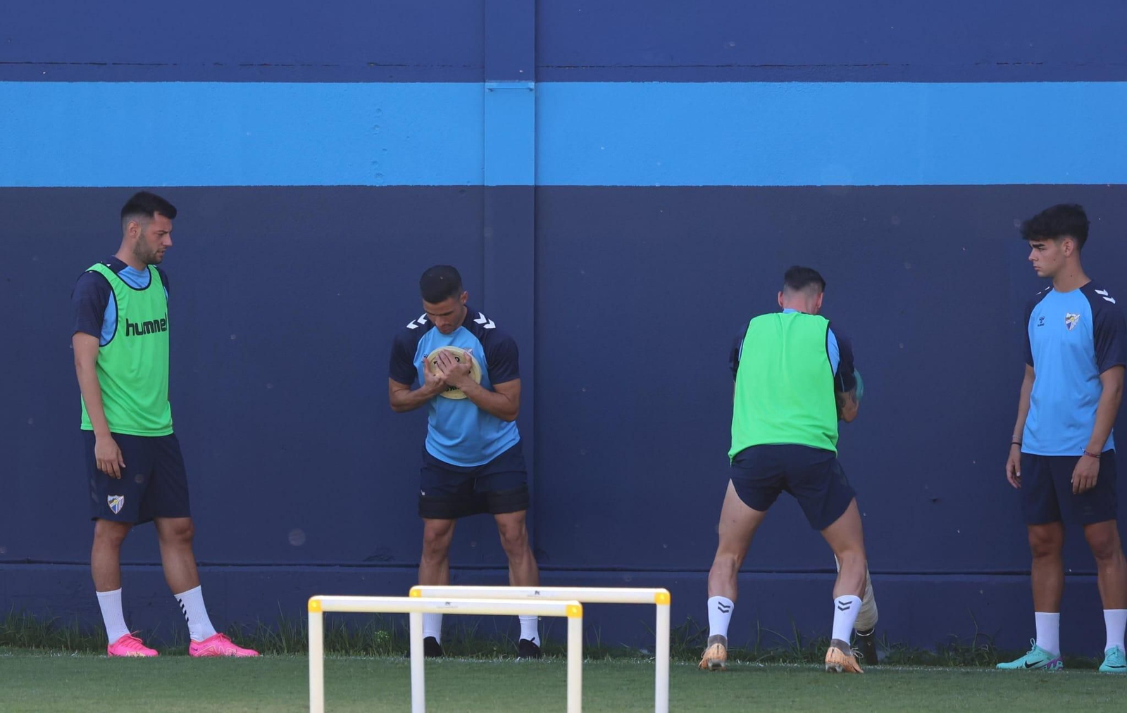 El primer entrenamiento de Roko Baturina y Luismi Sánchez, en fotos