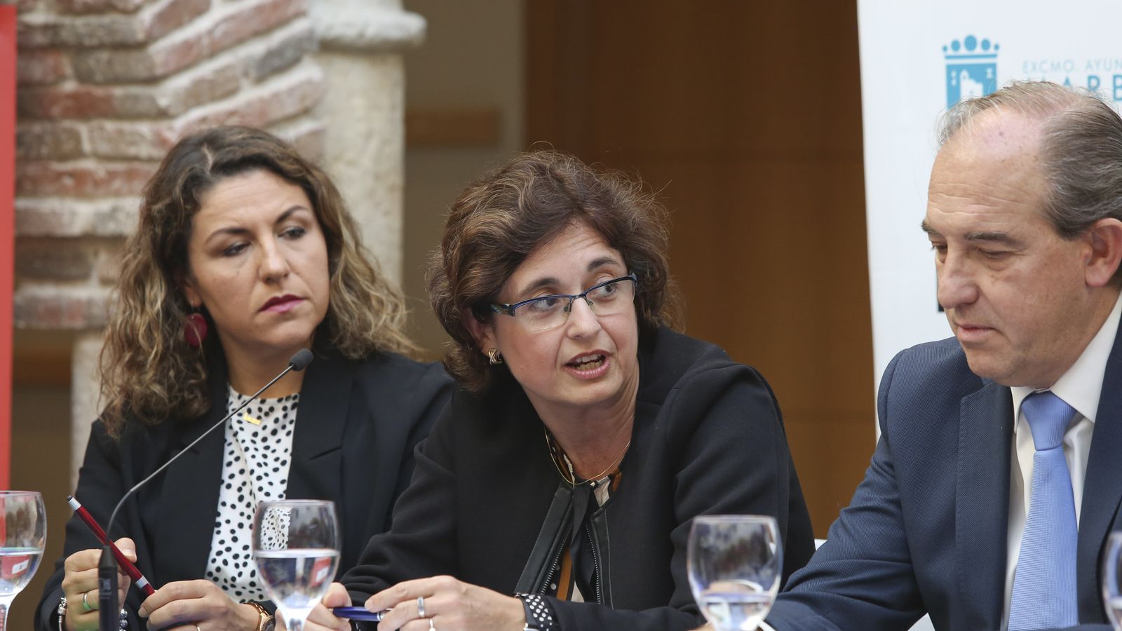 Laura Teruel, María Eugenia Martínez-Oña y Miguel Ángel Martín Esteban.