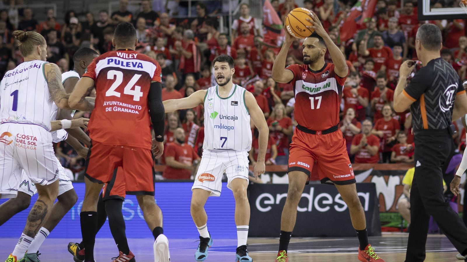 El Coviran Granada - Unicaja, en fotos