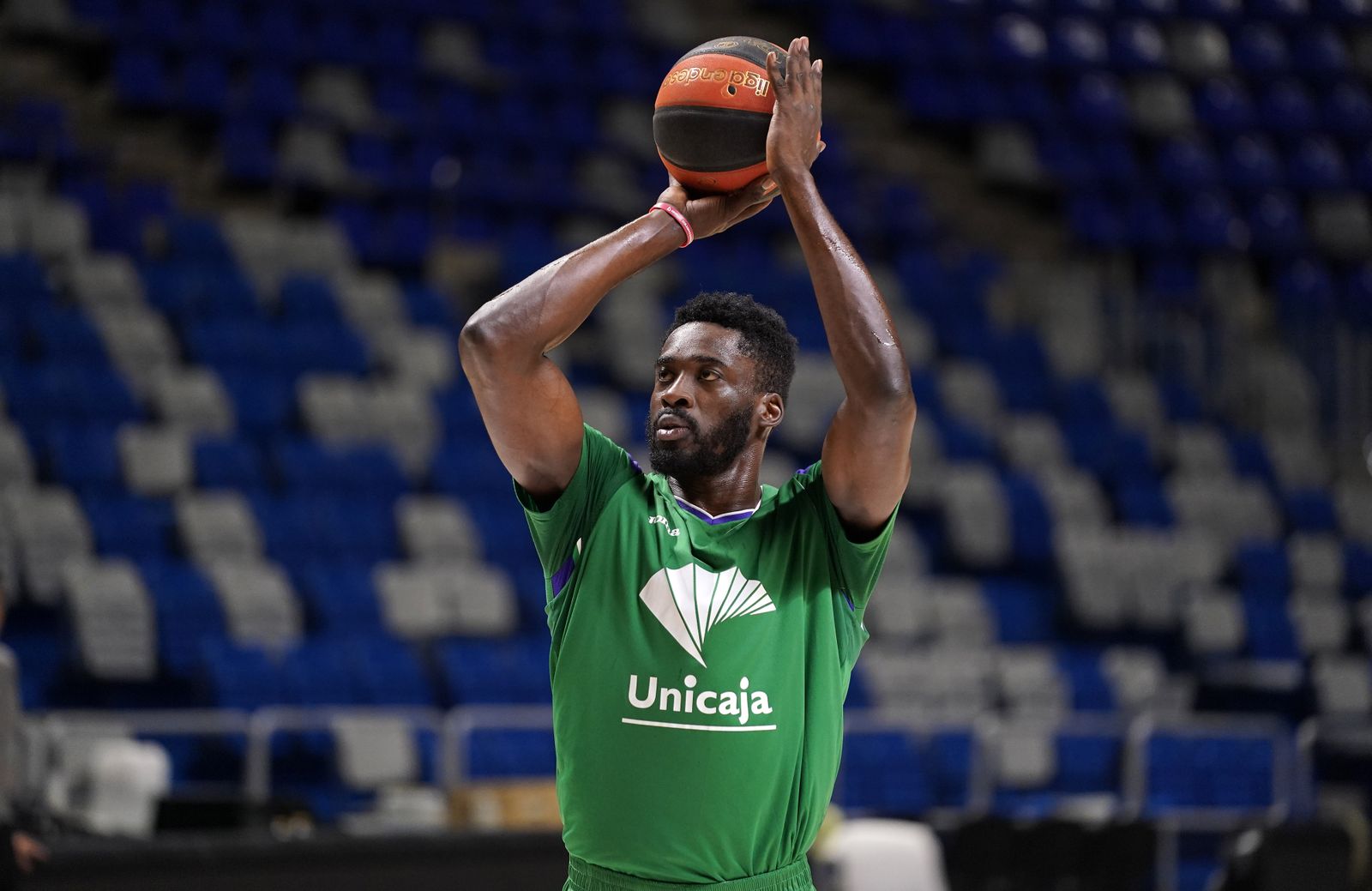 Las fotos del entrenamiento del Unicaja en el Carpena