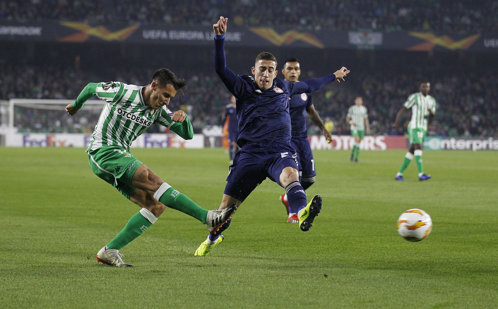 Las imágenes del Betis-Olympiacos