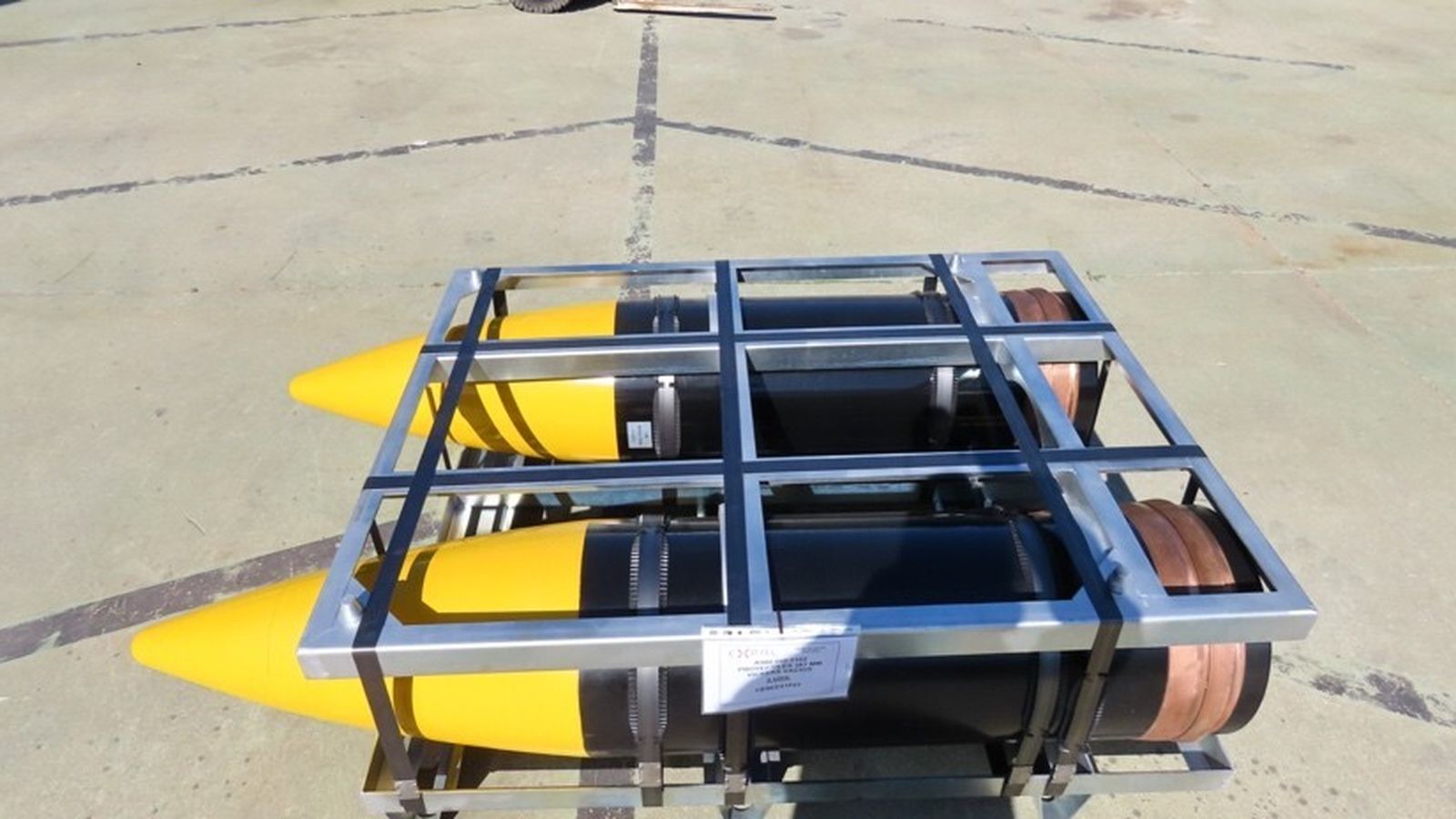 Detalle de los proyectiles.