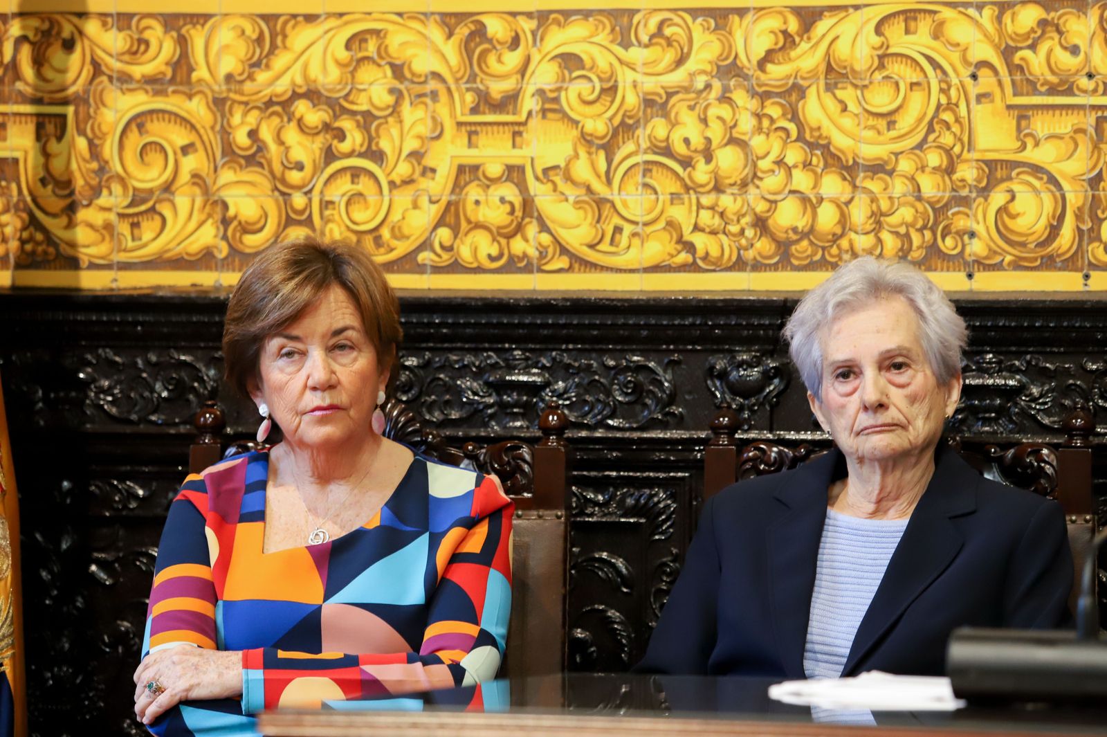 Imágenes del homenaje a Concepción Villaescusa y Cristina Orozco en Algeciras por el 8-M