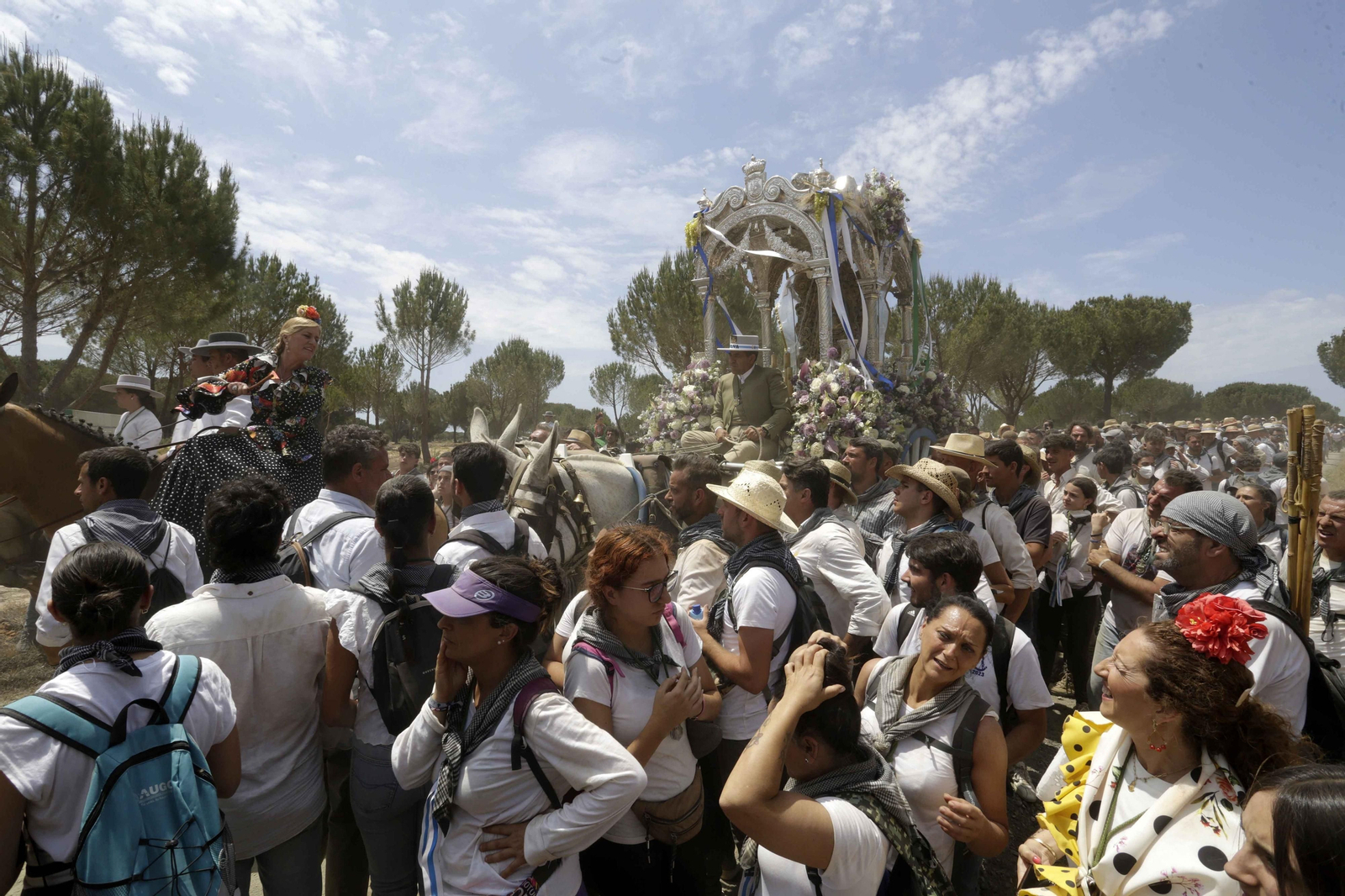 El Rocío 2023: Imágenes del Camino de la Hermandad del Rocío de Huelva