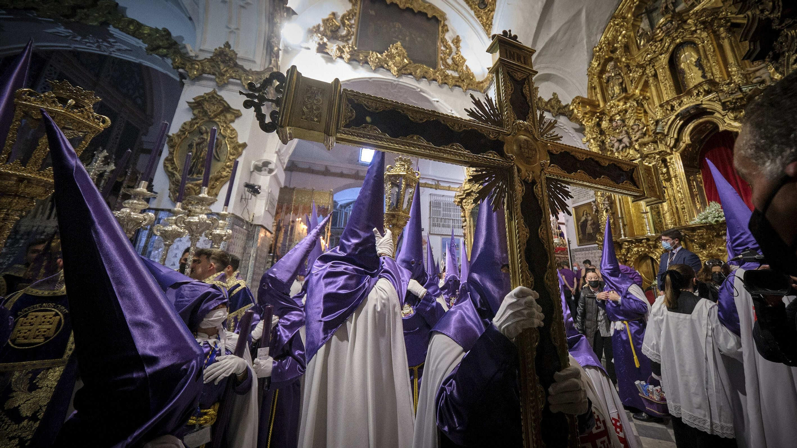 Nazareno de Santa María en la Semana Santa de Cádiz 2022