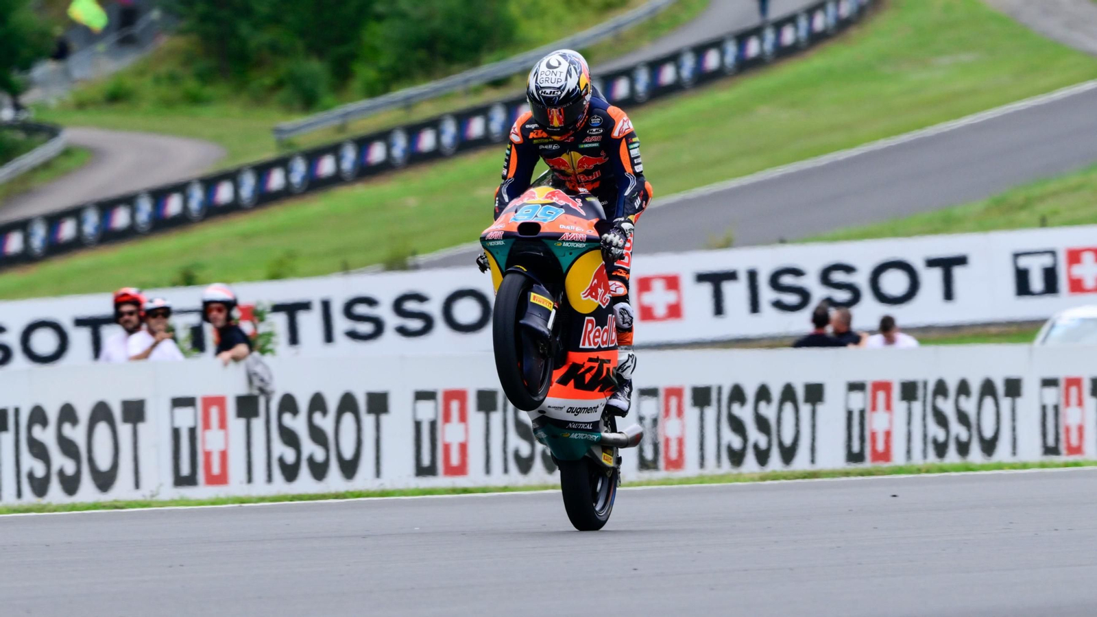 José Antonio Rueda en la clasificación de Moto3