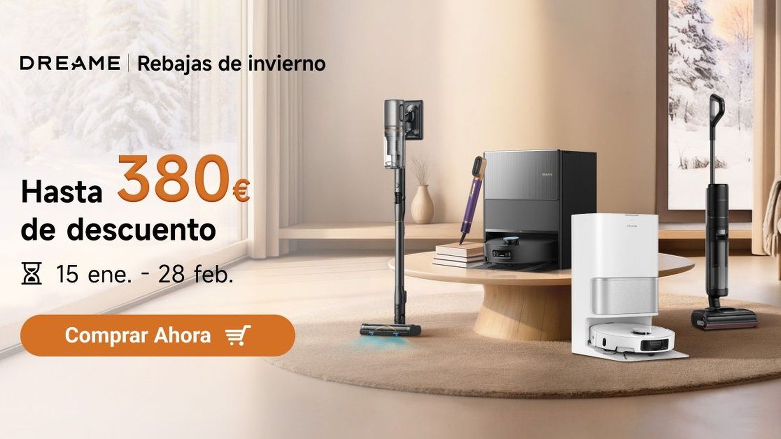 Ahorra y disfruta de la última tecnología de Dreame en limpieza inteligente