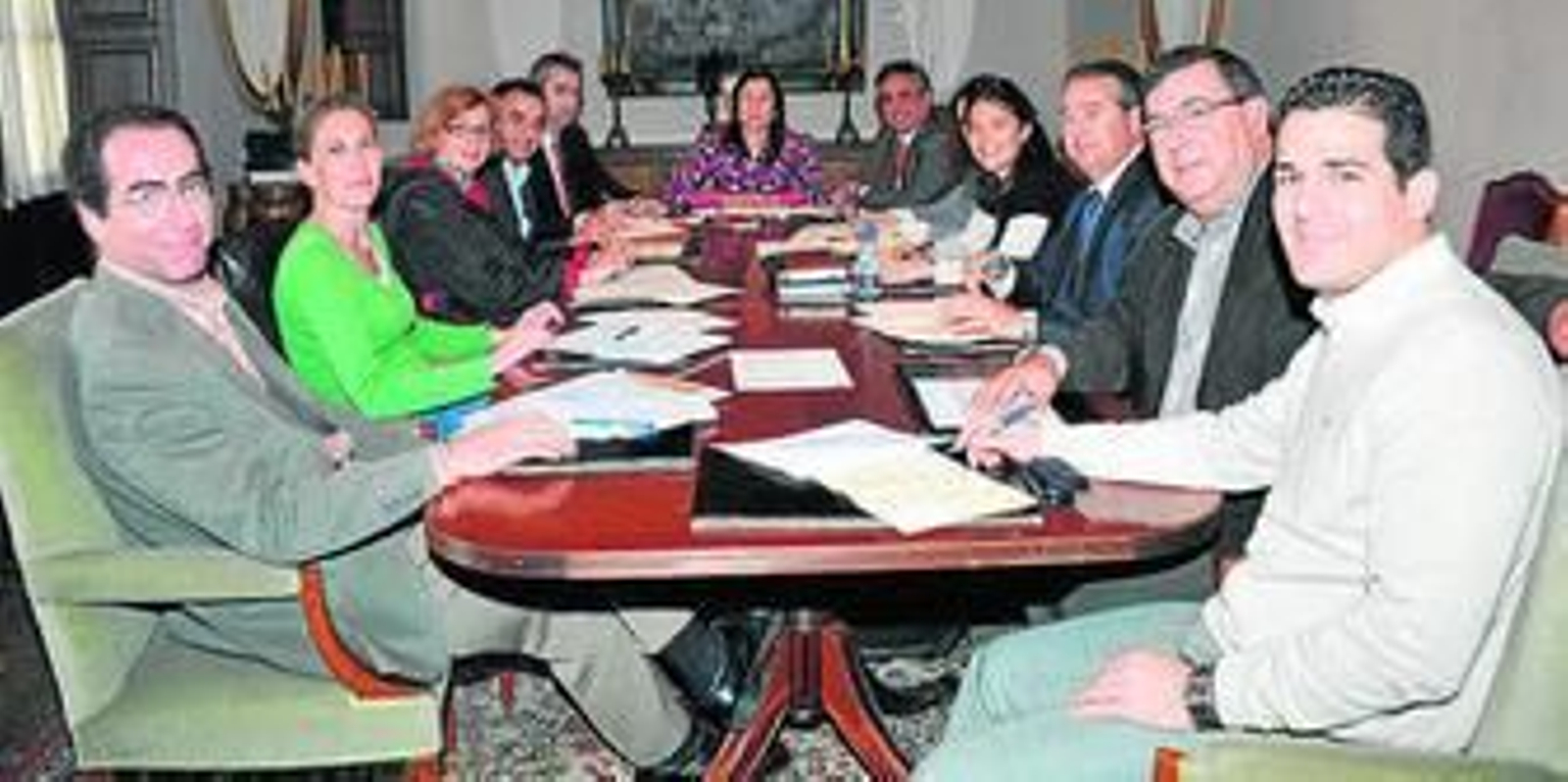 Encuentro del jurado del Patronato de Turismo de la Diputación.