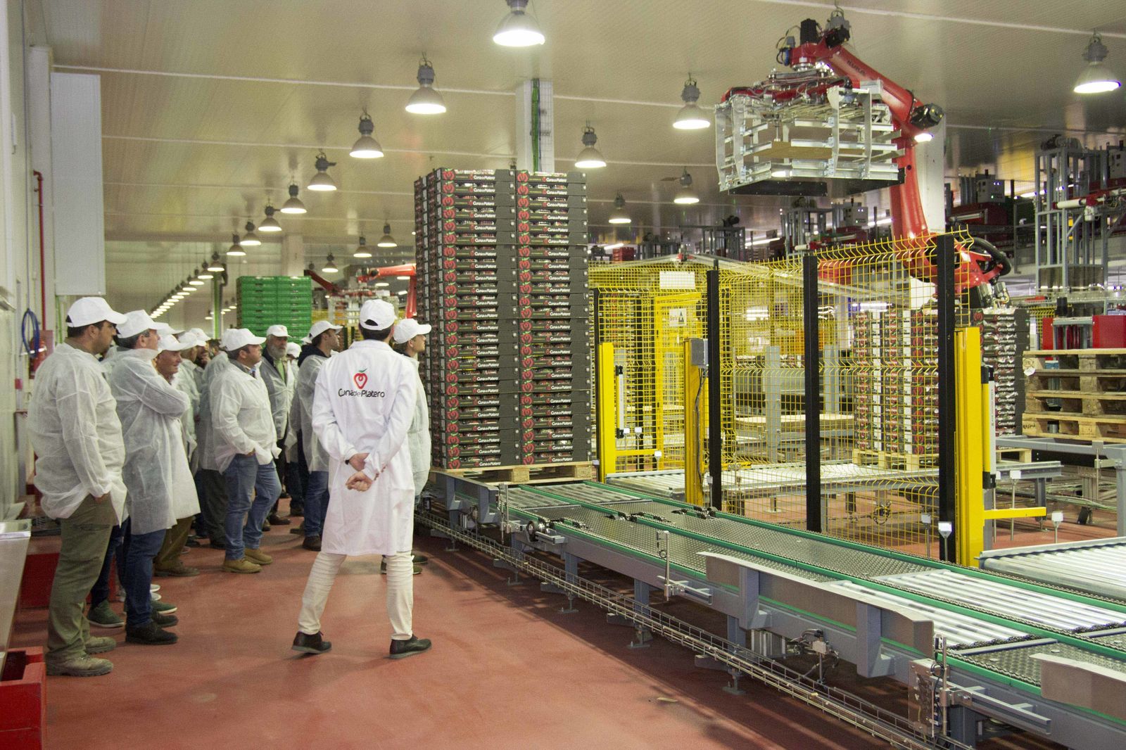 Una de las naves de producción de Cuna de Platero.