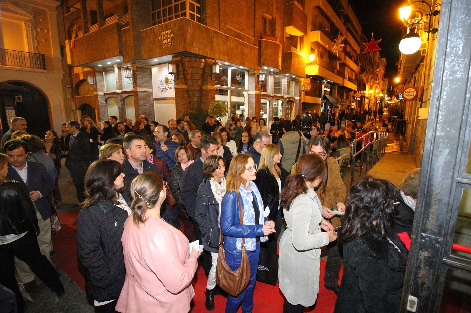 Imágenes de la entrega del premio Ciudad de Huelva a Darío Grandinetti.