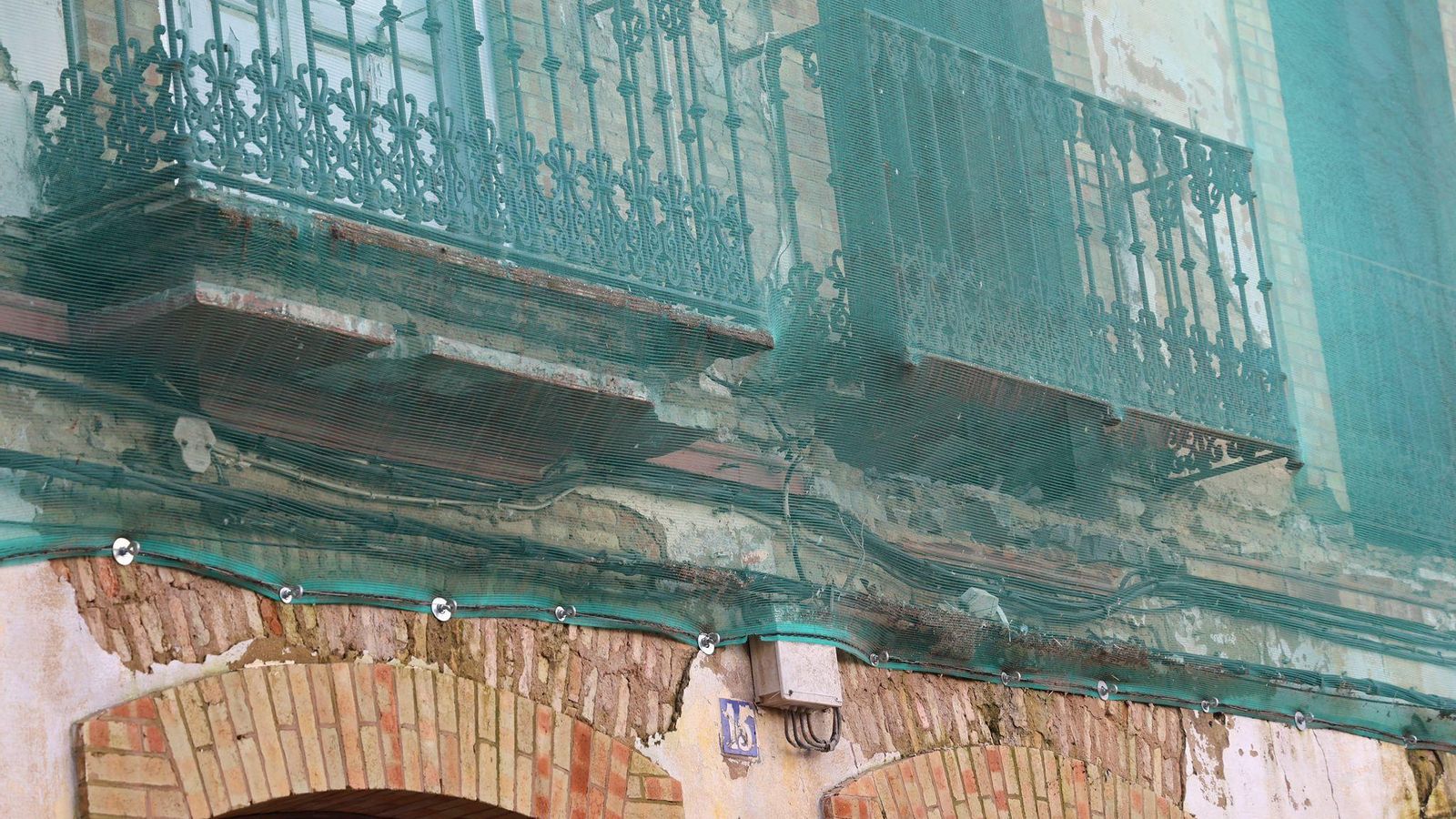 Estado que presentan los balcones