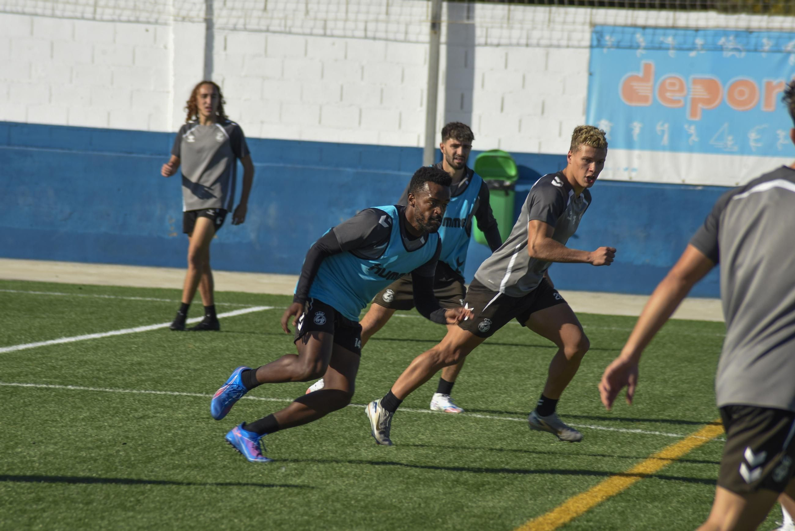 Las fotos del entrenamiento de la Balona previo a su partido con el Ciudad de Lucena