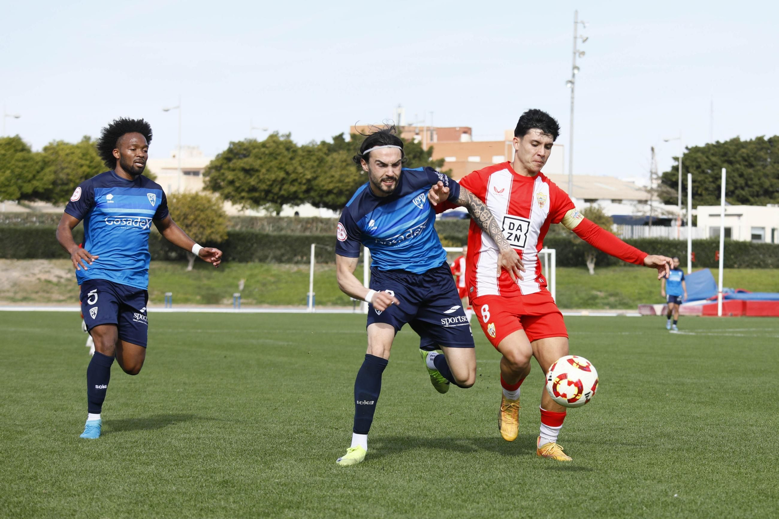 Imágenes del partido entre Almeria B contra Villanovense de segunda RFEF