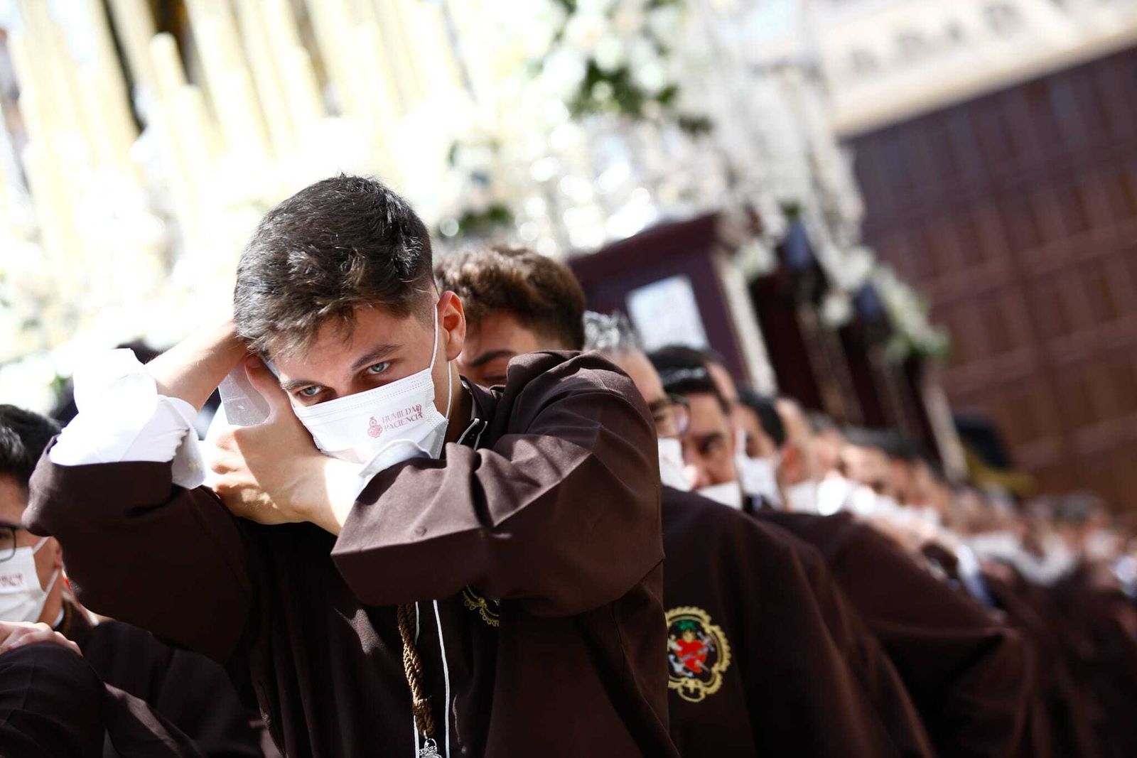 Las fotos de Humildad y Paciencia en su procesión del Domingo de Ramos