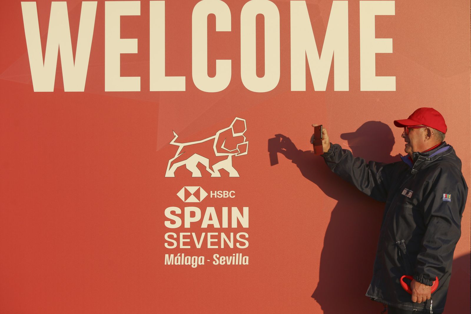 Los preparativo en el Ciudad de Málaga las HSBC World Rugby Sevens Series