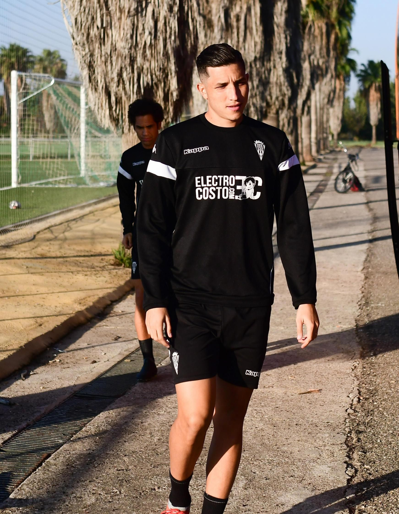 Erik, en la Ciudad Deportiva.