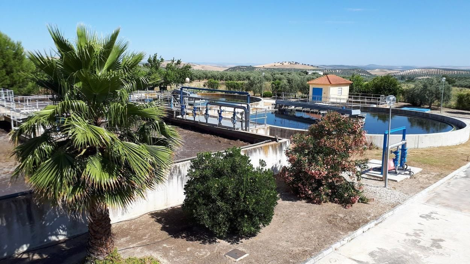 Imagen de archivo de una estación depuradora de aguas.