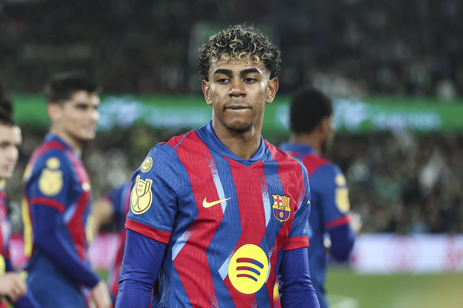 Las fotos del Racing-Barcelona de Copa