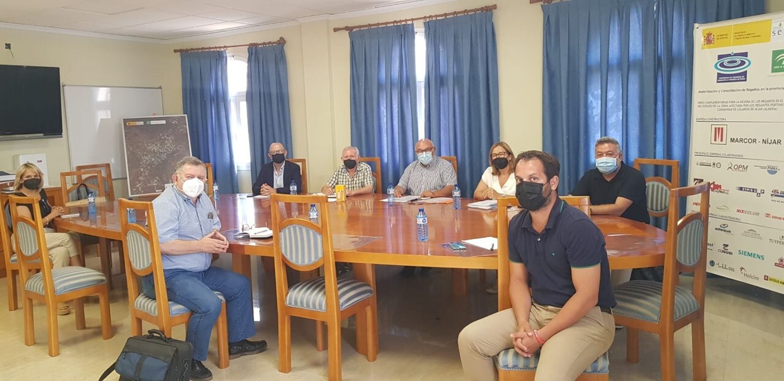 Encuentro del presidente de Seiasa, Francisco Rodríguez, con la CUCN