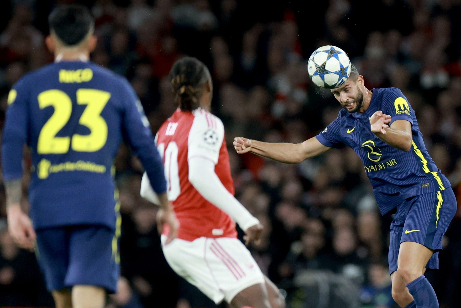 Las fotos del Arsenal-Atlético de Madrid