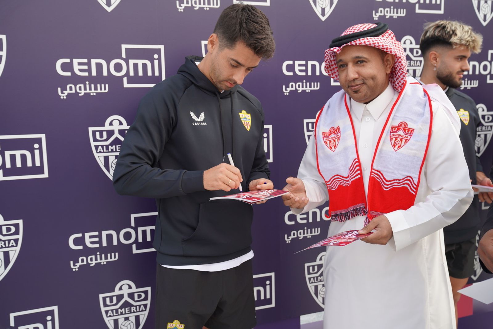 El primer día del Almería en Riad, en imágenes