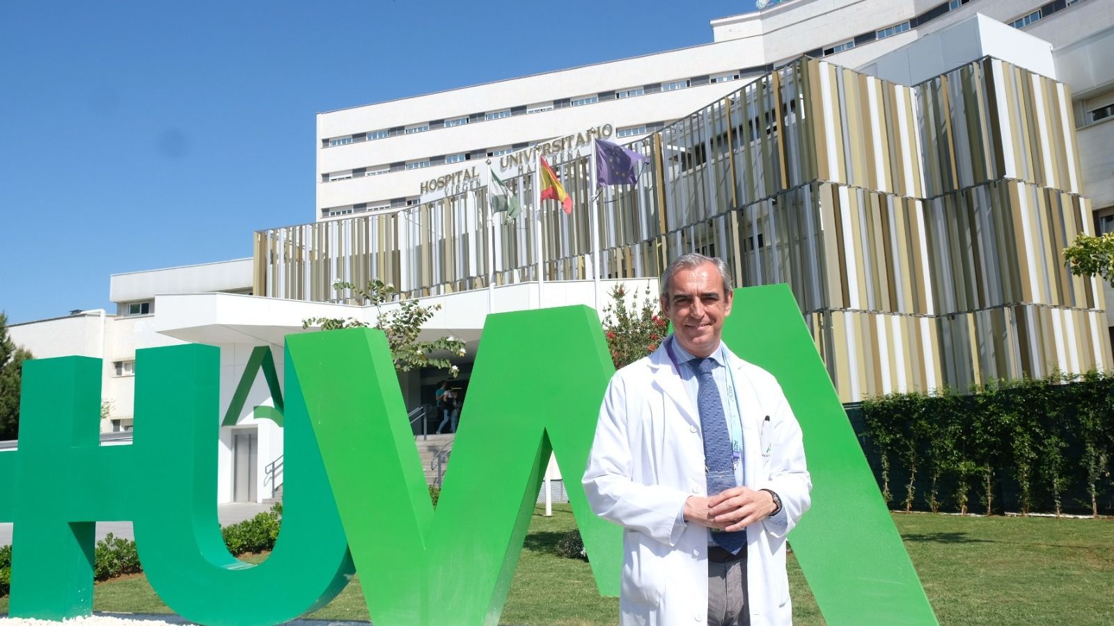 El jefe de Dermatología del Hospital Virgen Macarena, David Moreno.
