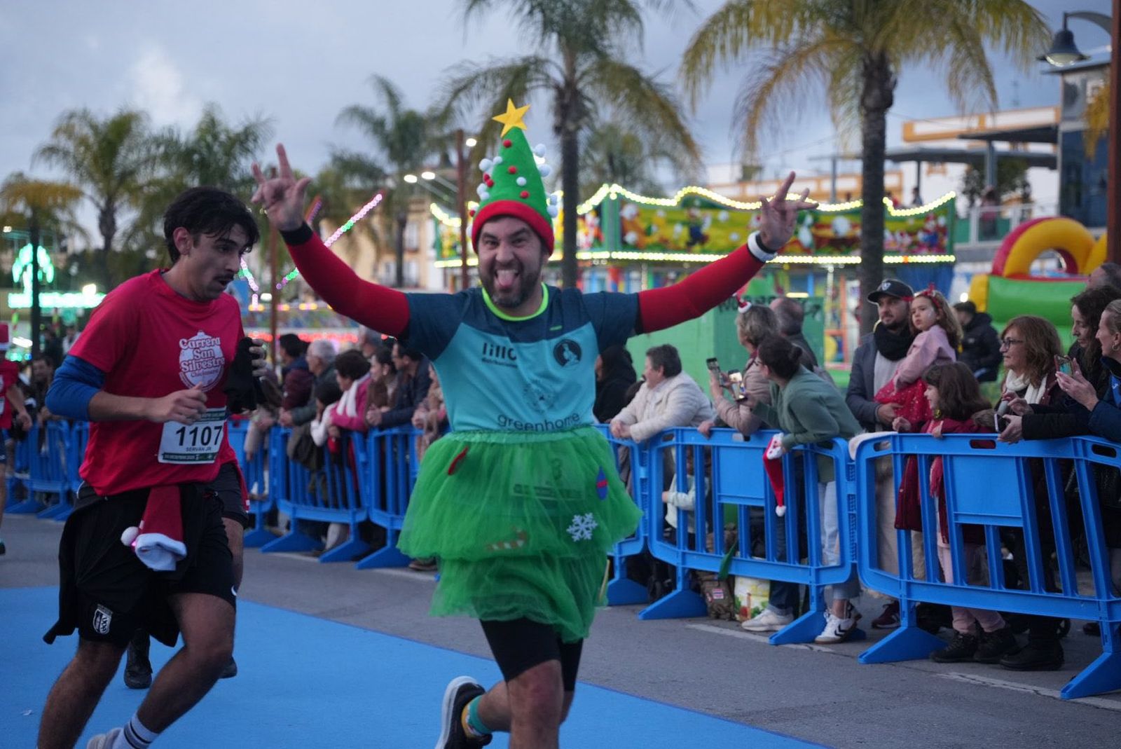 Imágenes de la XII Carrera San Silvestre Chiclanera