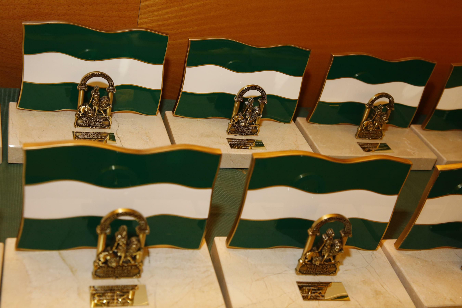 Galería de fotos de los premiados con las Banderas de Andalucía en Granada