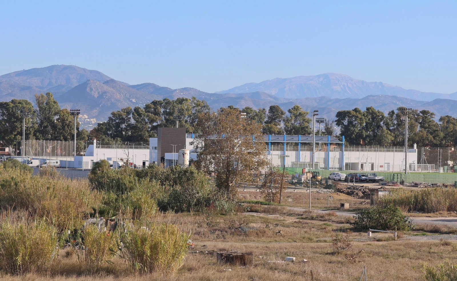 Así van las obras de La Academia del Málaga a días de su inauguración