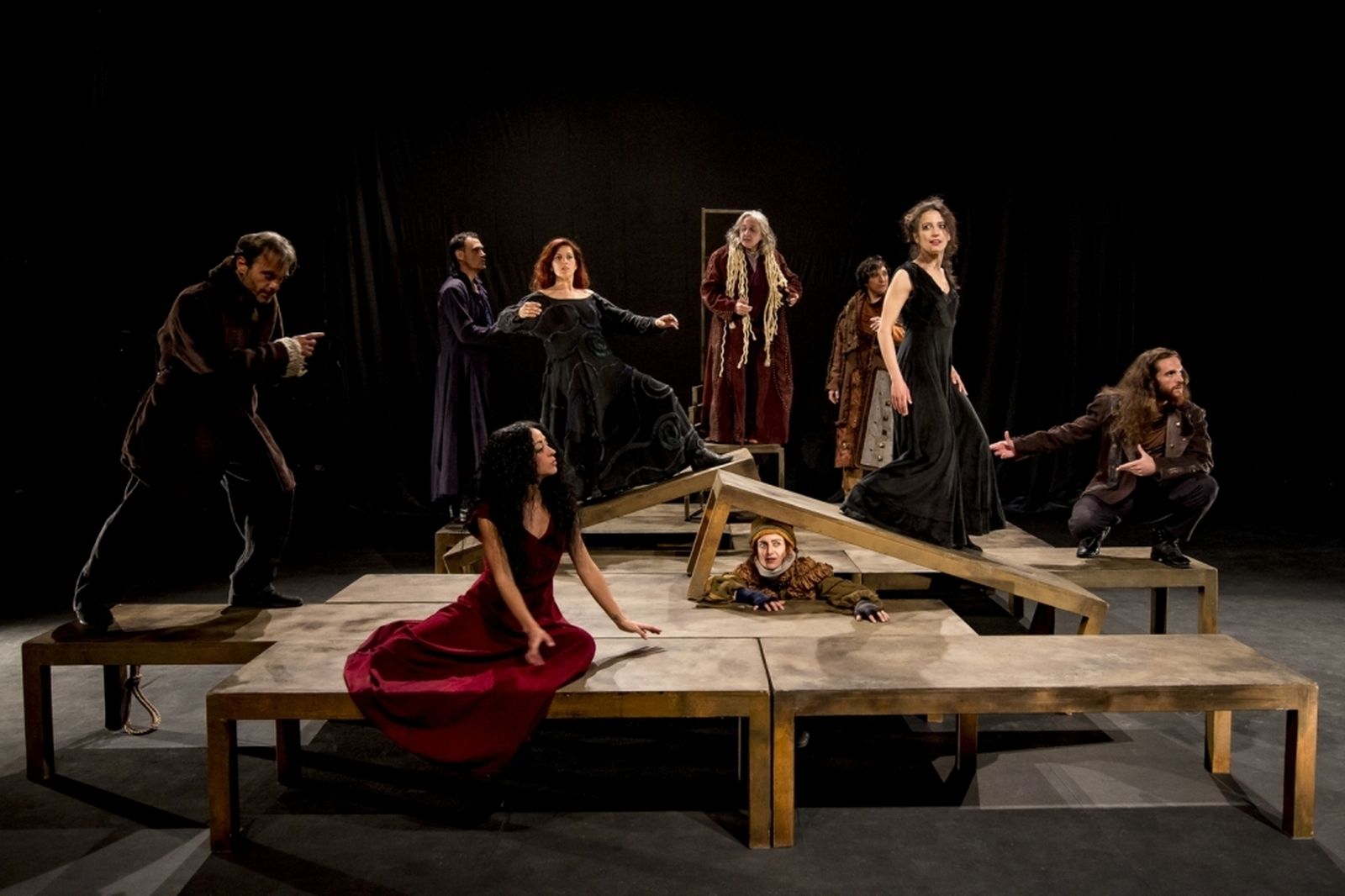 Representación de 'Rey Lear' de TNT, uno de los montajes más aplaudidos del año.