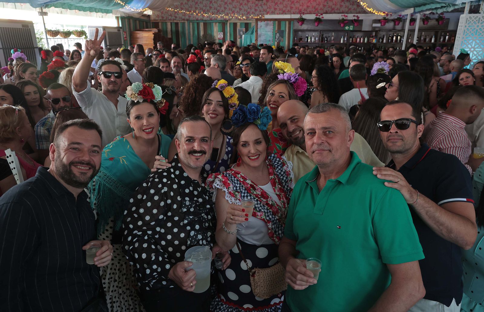 Fotos del Domingo por Sevillanas en la Feria Real de Algeciras 2024