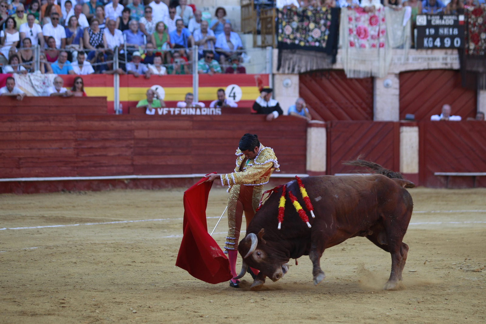 Triunfo del diestro Emilio de Justo en la Corrida de Toros de la Feria de Almería 2023